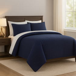 Edredón 3 Piezas Full/Queen 4HOME BCSFQ46239 | Comodidad y estilo para tu dormitorio